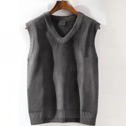 Classic Men's V-Neck Sleeveless Vest