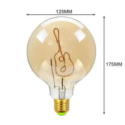 Big LED Globe Pendant Light Fixture