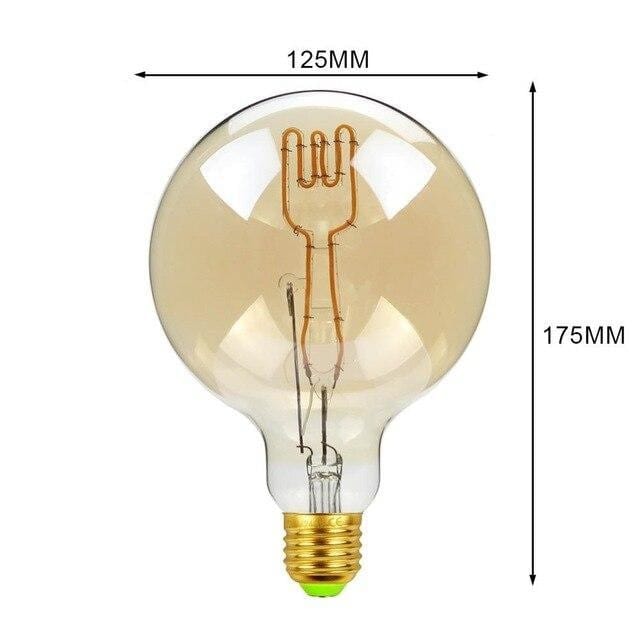 Big LED Globe Pendant Light Fixture
