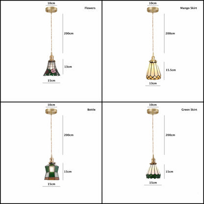 Classic Colorful Glass Pendant Lamp