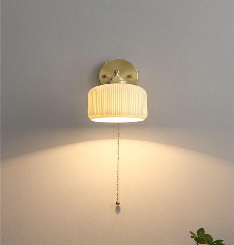 Classic Round Ceramic Wall Lamp