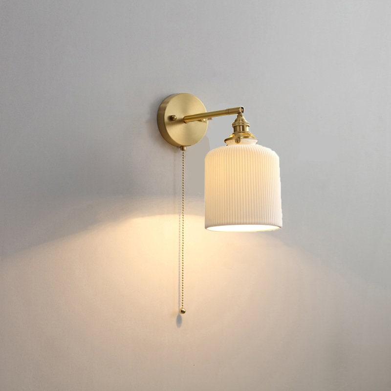 Classic Round Ceramic Wall Lamp
