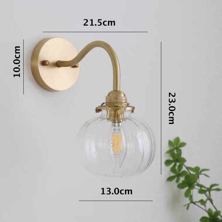 Mini Antique Mercury Wall Light