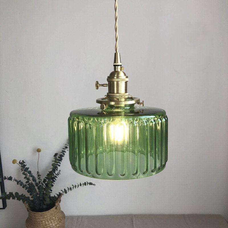 Classic Mini Glass Pendant Light with LED - BritishElegance