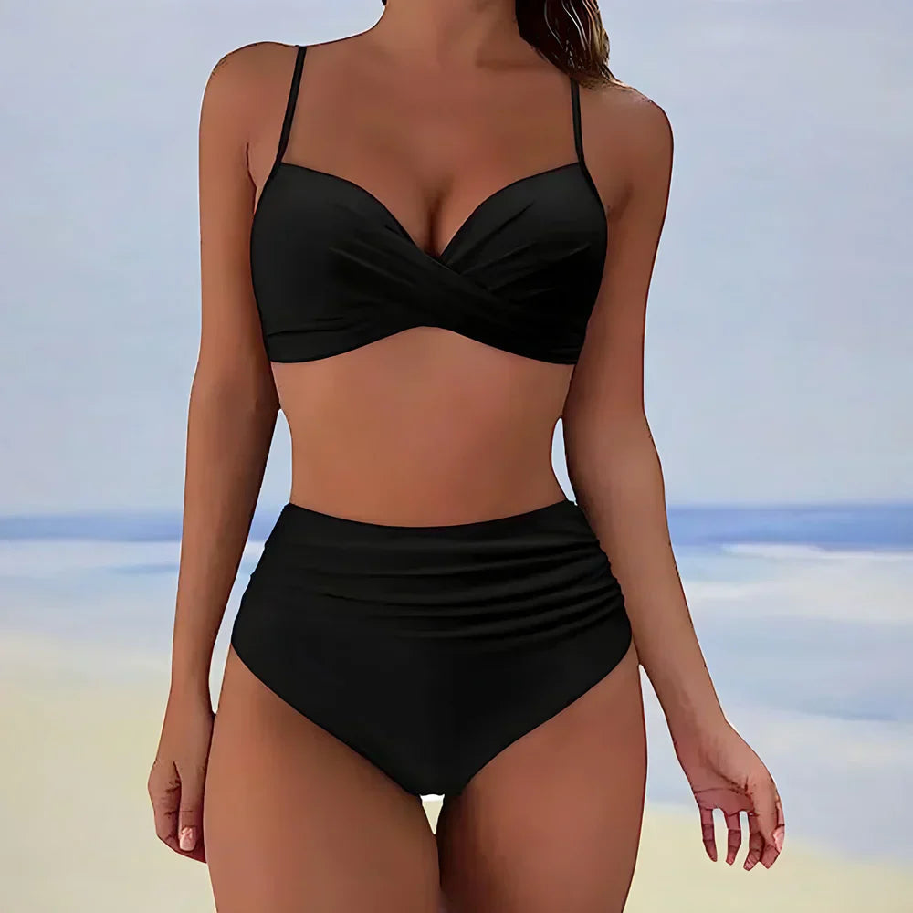 High-waisted bikini