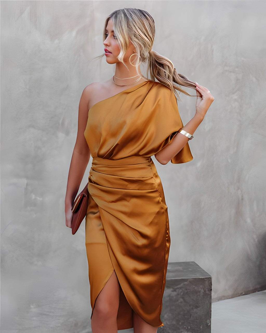 Chic Off Shoulder Long Maxi Dress for Women