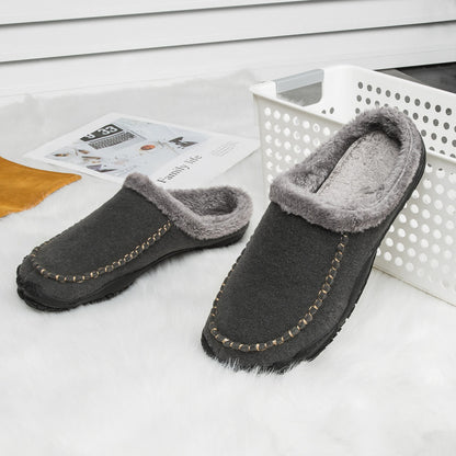 The Knutsford Men's Winter House Shoes Fur Lined Slippers