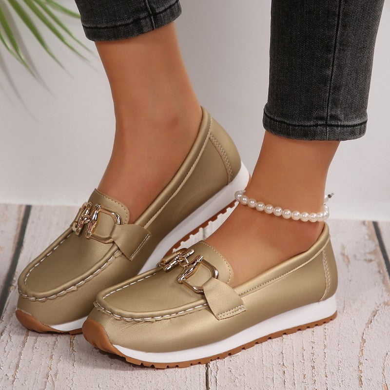 Ladies Slip On Comfortable Loafers Shoes