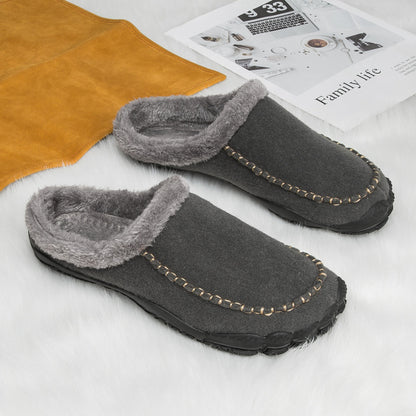The Knutsford Men's Winter House Shoes Fur Lined Slippers