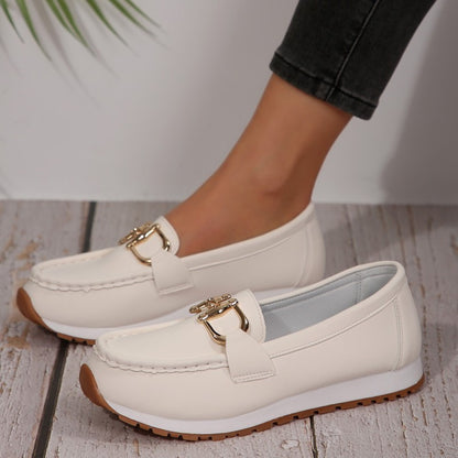 Ladies Slip On Comfortable Loafers Shoes