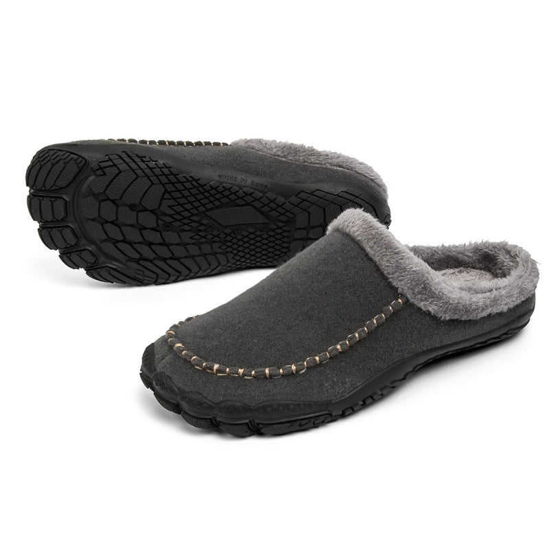 The Knutsford Men's Winter House Shoes Fur Lined Slippers