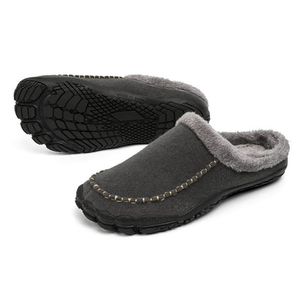 The Knutsford Men's Winter House Shoes Fur Lined Slippers