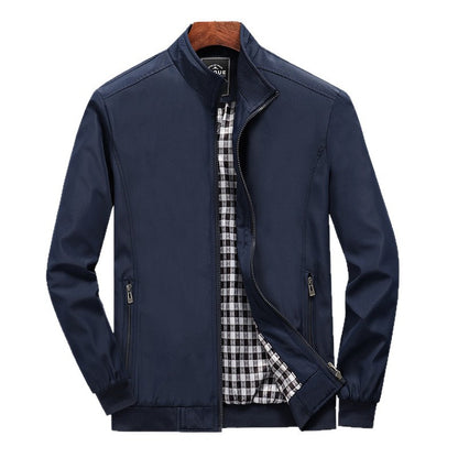Men’s Classic Full Zip Blouson Jacket