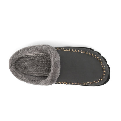 The Knutsford Men's Winter House Shoes Fur Lined Slippers