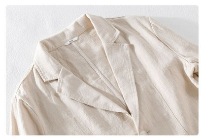 Men's Linen Blazer