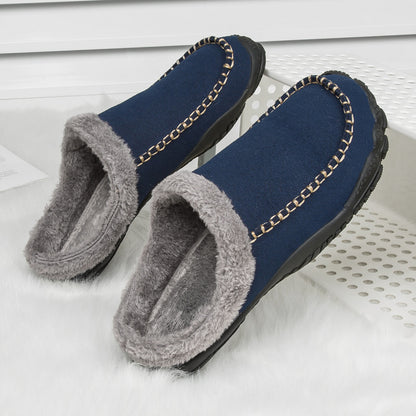 The Knutsford Men's Winter House Shoes Fur Lined Slippers