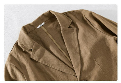 Men's Linen Blazer