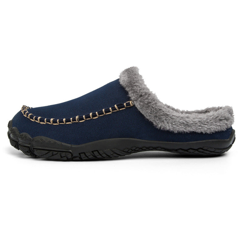 The Knutsford Men's Winter House Shoes Fur Lined Slippers