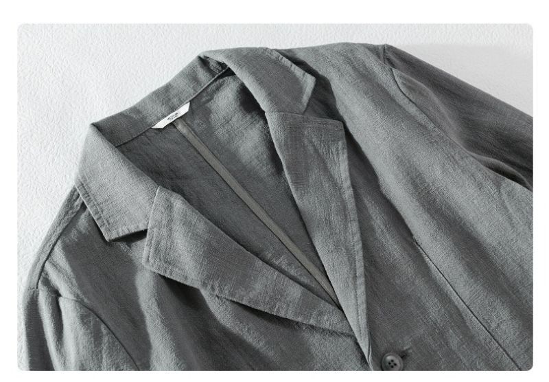 Men's Linen Blazer