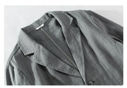 Men's Linen Blazer