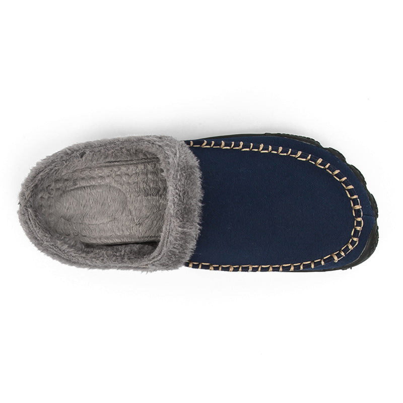 The Knutsford Men's Winter House Shoes Fur Lined Slippers