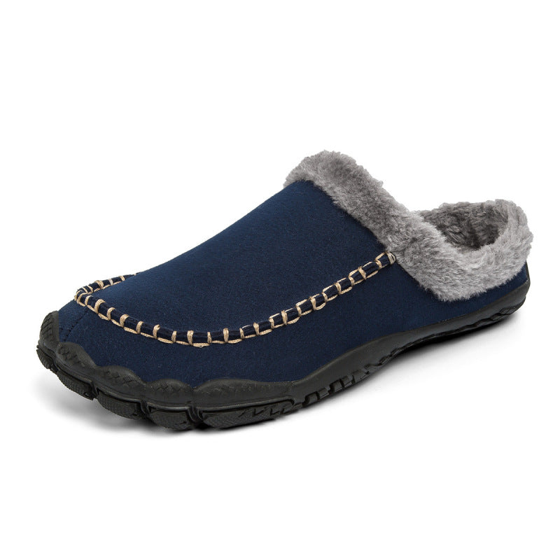 The Knutsford Men's Winter House Shoes Fur Lined Slippers