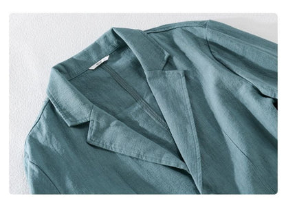 Men's Linen Blazer