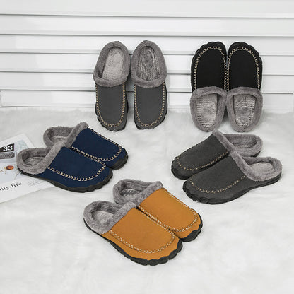 The Knutsford Men's Winter House Shoes Fur Lined Slippers