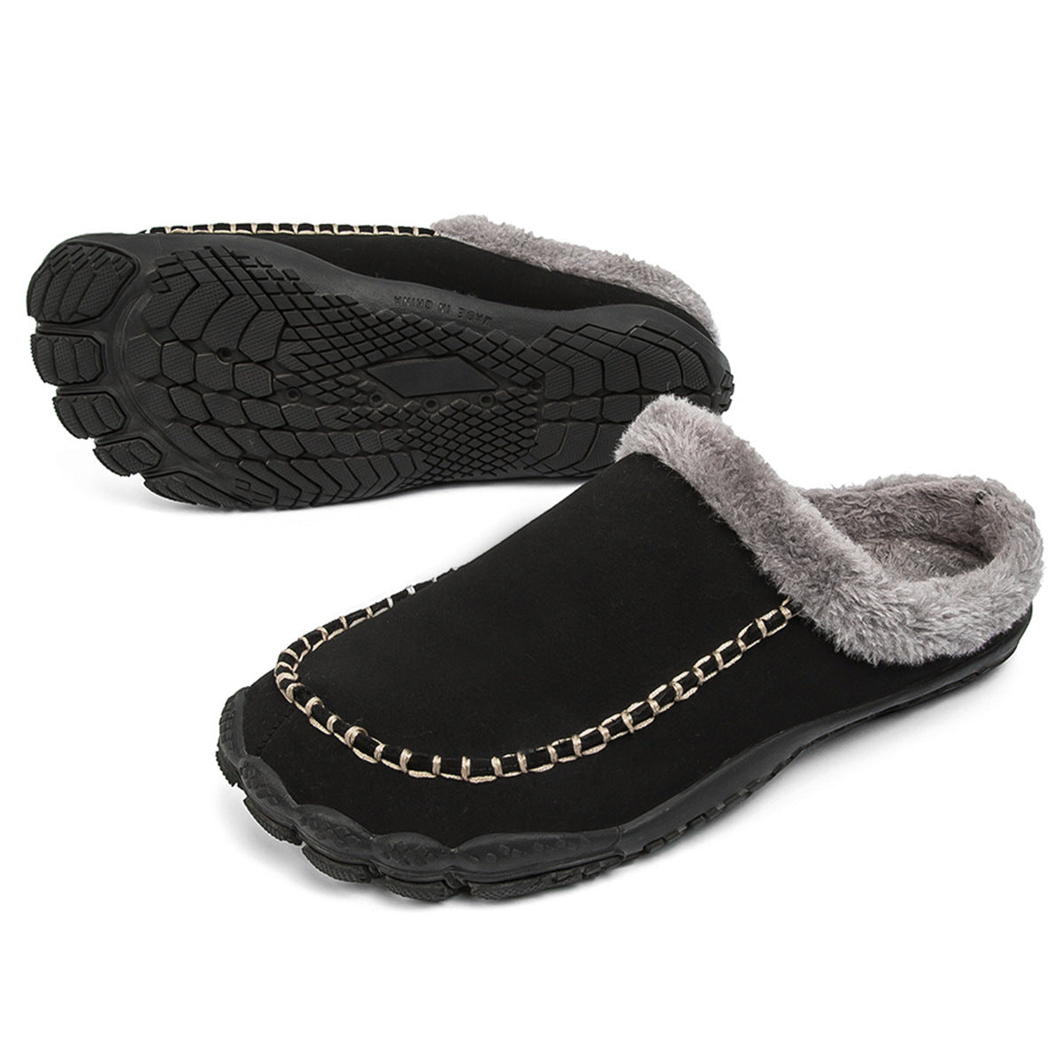 The Knutsford Men's Winter House Shoes Fur Lined Slippers