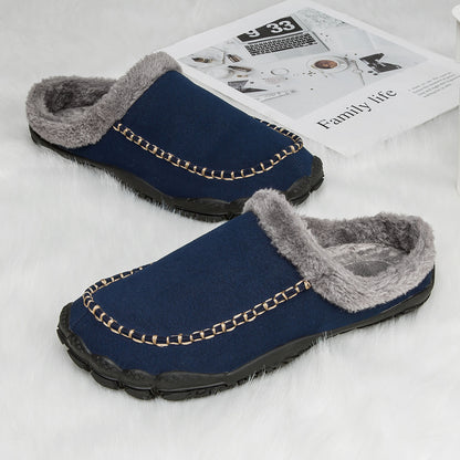 The Knutsford Men's Winter House Shoes Fur Lined Slippers
