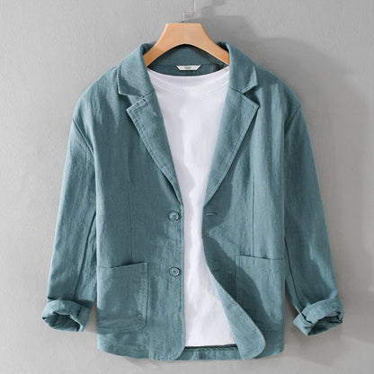 Men's Linen Blazer