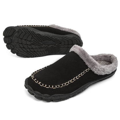 The Knutsford Men's Winter House Shoes Fur Lined Slippers