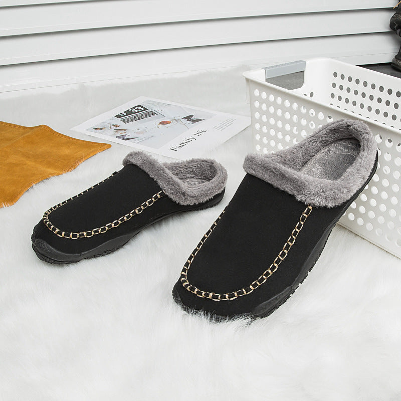 The Knutsford Men's Winter House Shoes Fur Lined Slippers