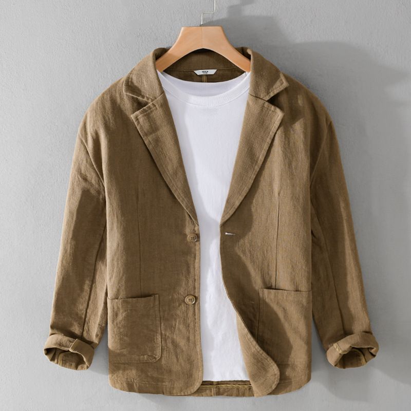 Men's Linen Blazer