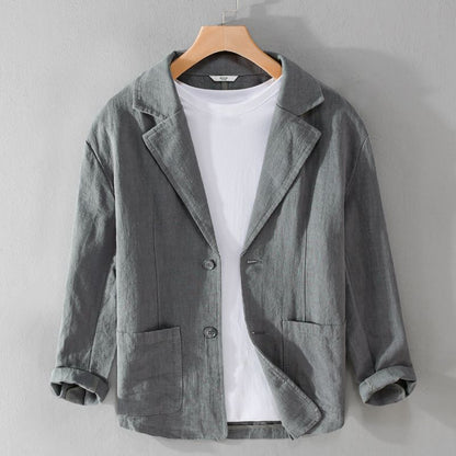 Men's Linen Blazer