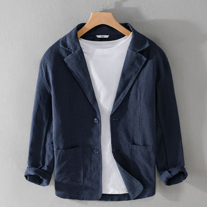 Men's Linen Blazer