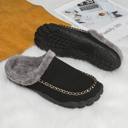 The Knutsford Men's Winter House Shoes Fur Lined Slippers