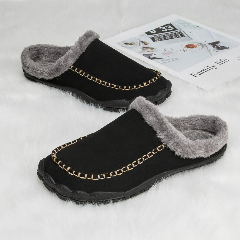 The Knutsford Men's Winter House Shoes Fur Lined Slippers