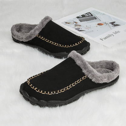 The Knutsford Men's Winter House Shoes Fur Lined Slippers