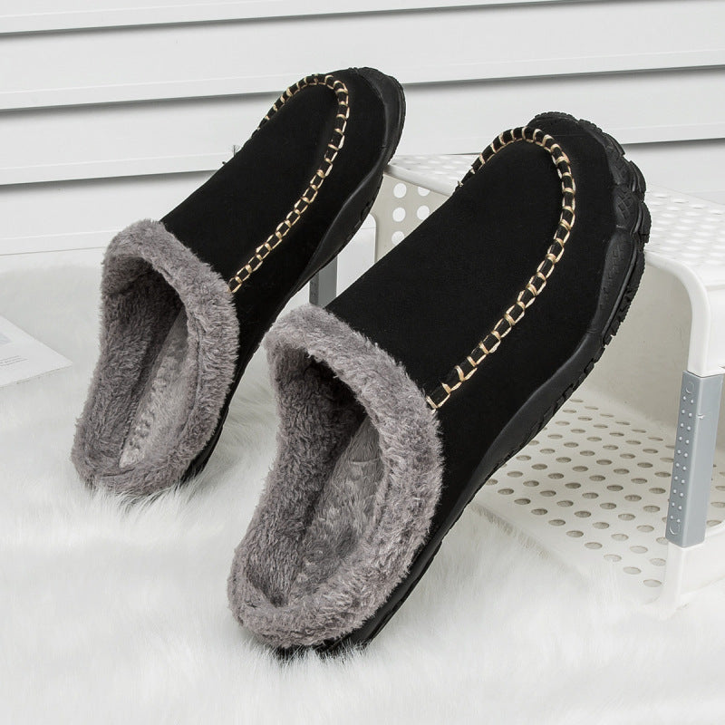 The Knutsford Men's Winter House Shoes Fur Lined Slippers