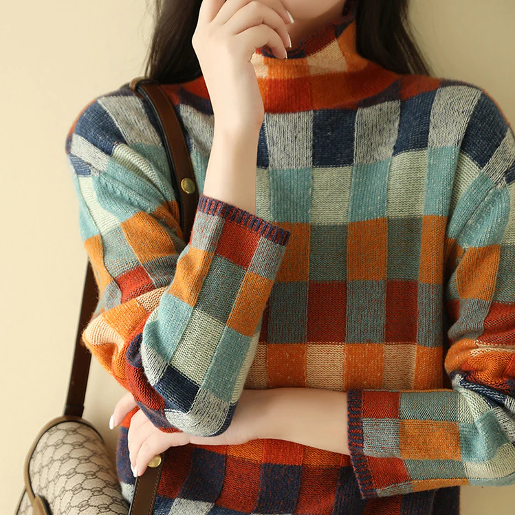Van Gogh - Warmer, luxuriöser-Pullover