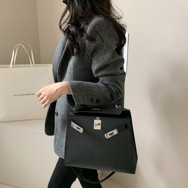 Slim Fit Grey Ladies Jacket with Pockets