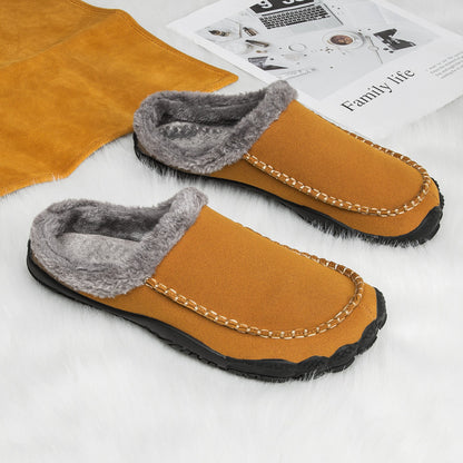 The Knutsford Men's Winter House Shoes Fur Lined Slippers