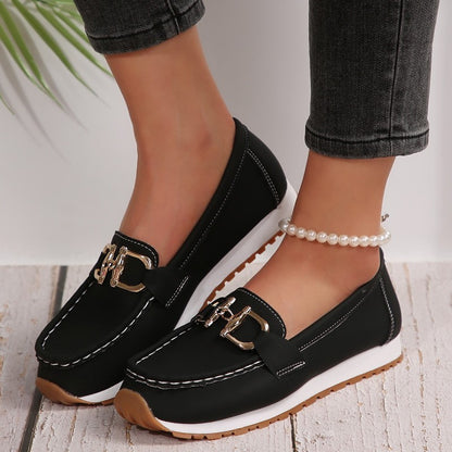 Ladies Slip On Comfortable Loafers Shoes