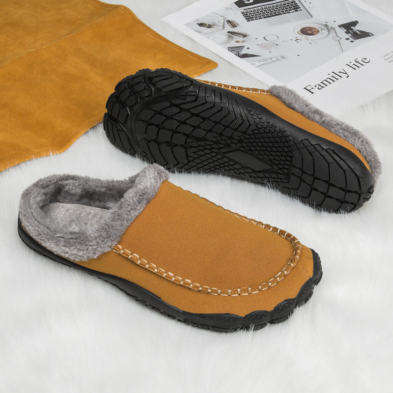 The Knutsford Men's Winter House Shoes Fur Lined Slippers