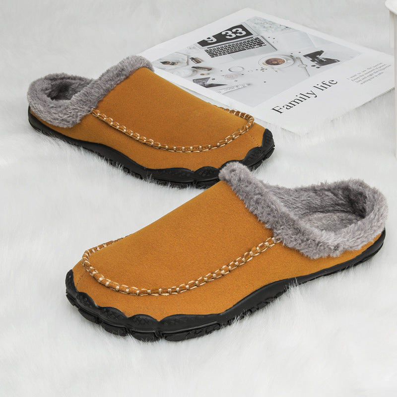 The Knutsford Men's Winter House Shoes Fur Lined Slippers