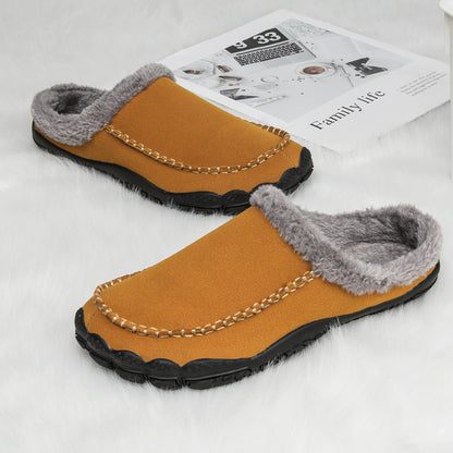 The Knutsford Men's Winter House Shoes Fur Lined Slippers