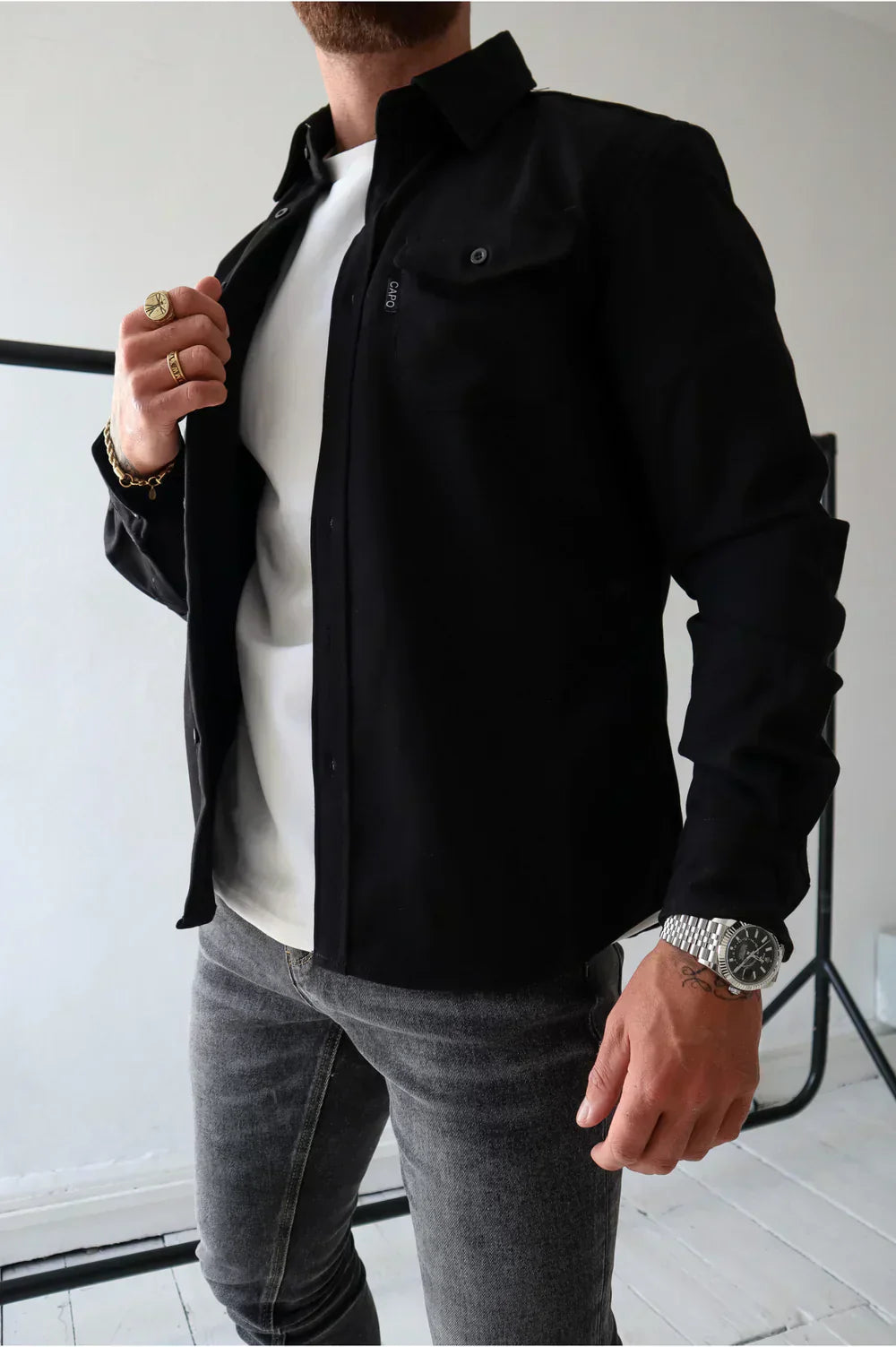 Elijah | Trendy Relaxed Fit Shirt