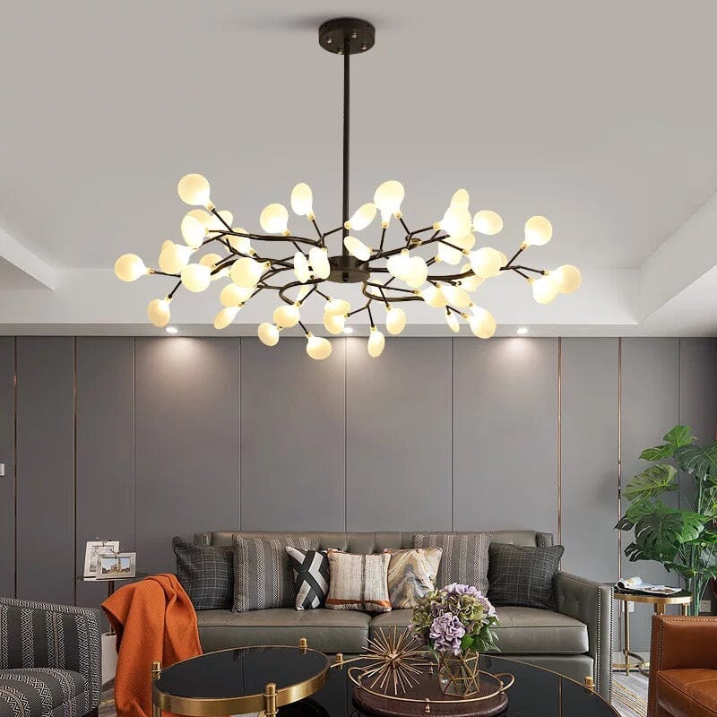 Luxury Gold Leaf Pendant Light