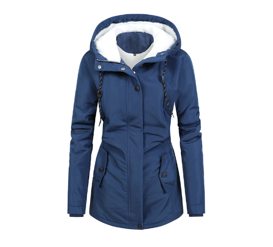 Warm Waterproof Parka Coat for Ladies